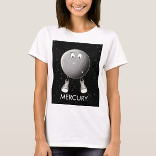Planet Mercury & Stars T-Shirt