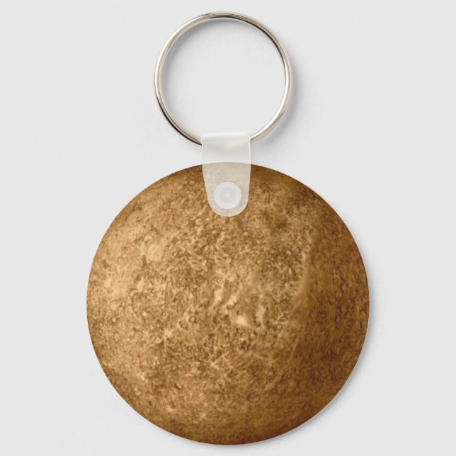 Planet MERCURY Zipper-Pull & Luggage Tag, Keychain (Front)