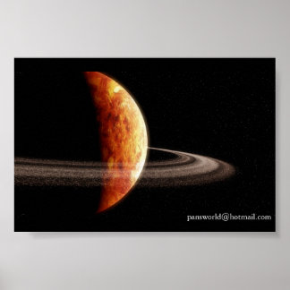 Planet - Mimicking Geonosis Poster
