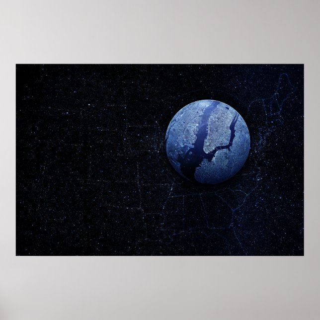 Planet - New York Poster (Front)