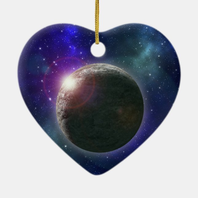 Planet Of Dreams, Ceramic Tree Decoration (Back)