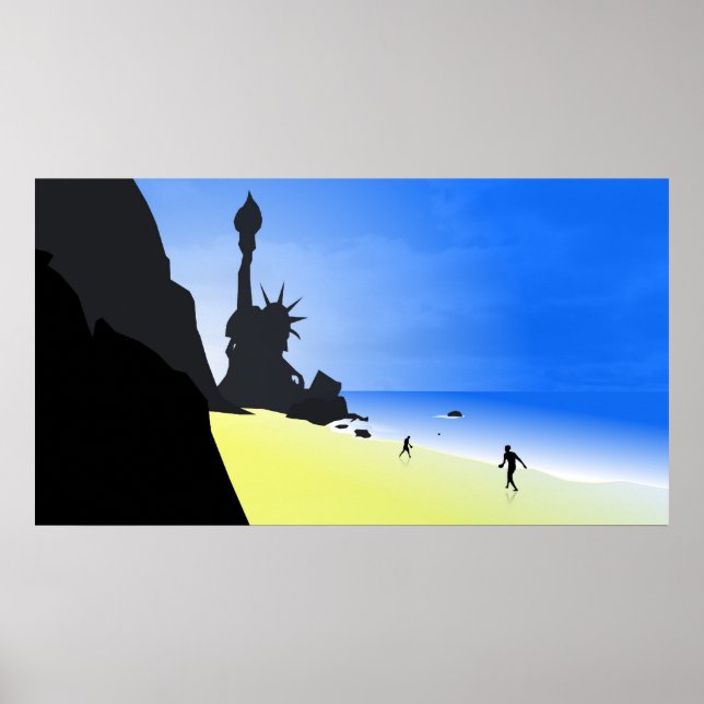 Planet of the Apes poster print (Front)