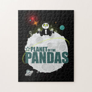 Planet Of The Pandas Jigsaw Puzzle