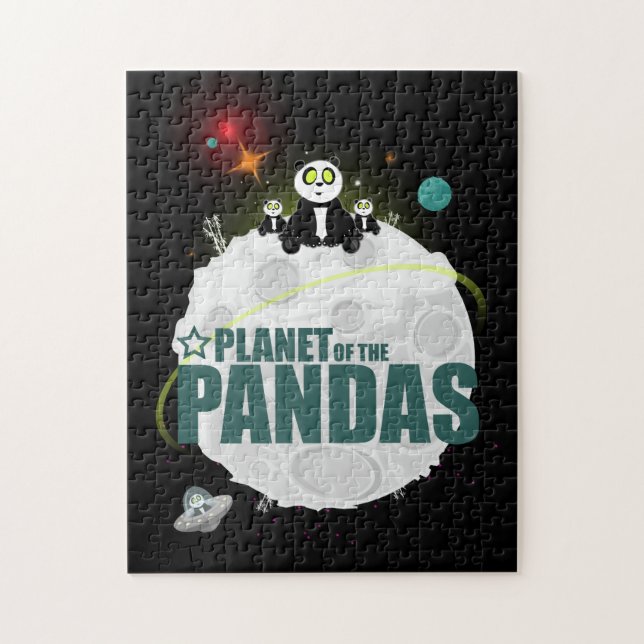 Planet Of The Pandas Jigsaw Puzzle (Vertical)