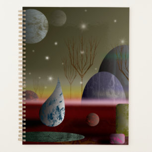 Planet Of The Shapes Planner 8.5x11