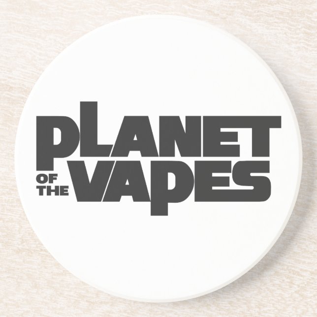 Planet of the vapes coaster (Front)