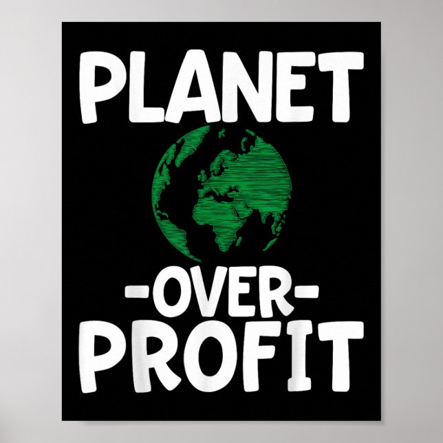 Planet Over Profit  Poster (Front)