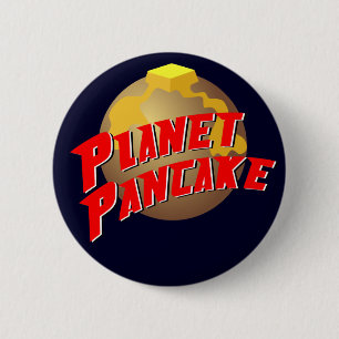Planet Pancake Button