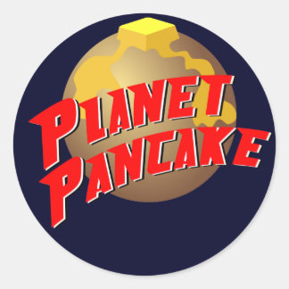 Planet Pancake Sticker