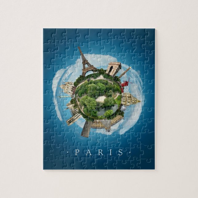 Planet Paris Jigsaw Puzzle (Vertical)