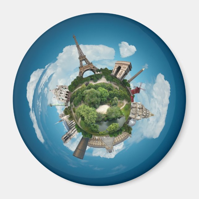 Planet Paris magnet (Front)
