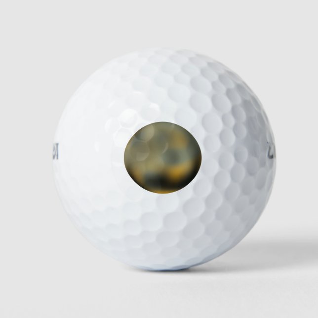Planet Pluto Golf Balls (Front)