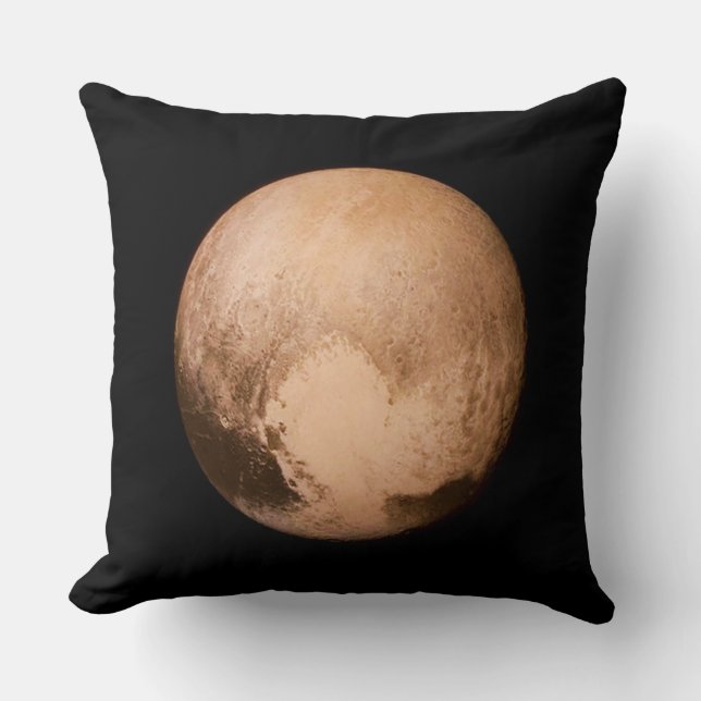 PLANET PLUTO - HAVE A HEART! (solar system) ~ Cushion (Front)