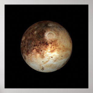 PLANET PLUTO natural ( solar system) ~ Poster