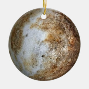 PLANET PLUTO (solar system) ~ Ceramic Tree Decoration