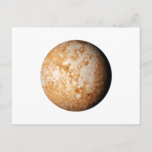PLANET  PLUTO (solar system) ~~ Postcard (Front)