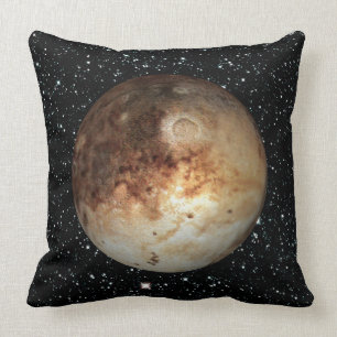 PLANET PLUTO star background ( solar system) ~ Cushion