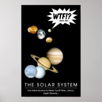 Planet Pluto WTF!? Funny Solar System Classroom