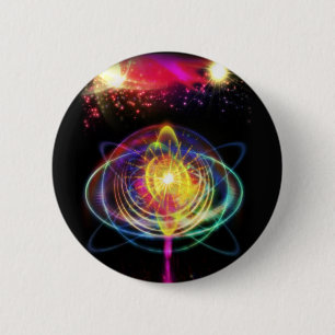 Planet Raybine 6 Cm Round Badge