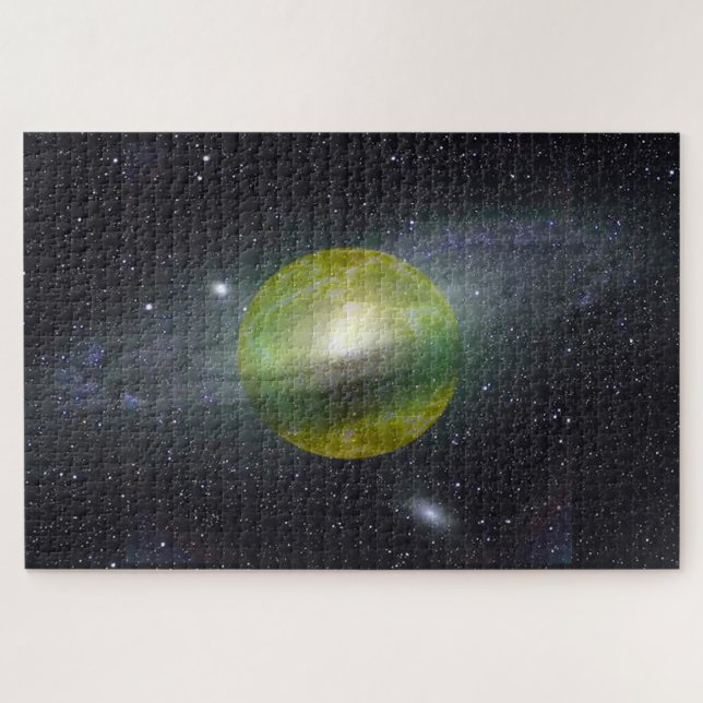 Planet Saturn Jigsaw Puzzle (Horizontal)