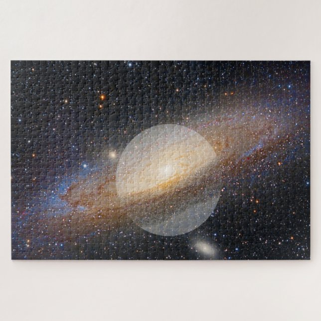 Planet Saturn Jigsaw Puzzle (Horizontal)