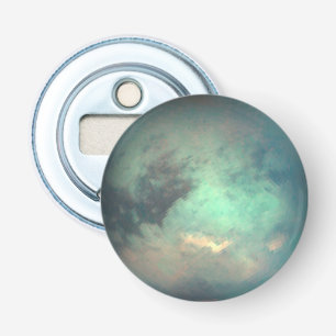 Planet Saturn’s Moon Titan Bottle Opener