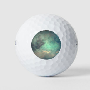 Planet Saturn’s Moon Titan Golf Balls