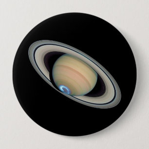 PLANET SATURN (solar system) ~ 10 Cm Round Badge