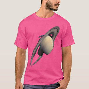 Planet Saturn Solar System Planets Astronomy Scien T-Shirt