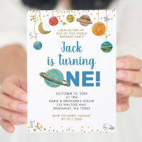 Planet Solar System Birthday Party