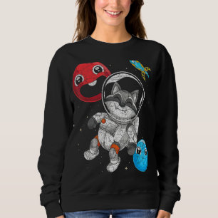 Planet Space Travel Rocket Forest Animal Astronaut Sweatshirt
