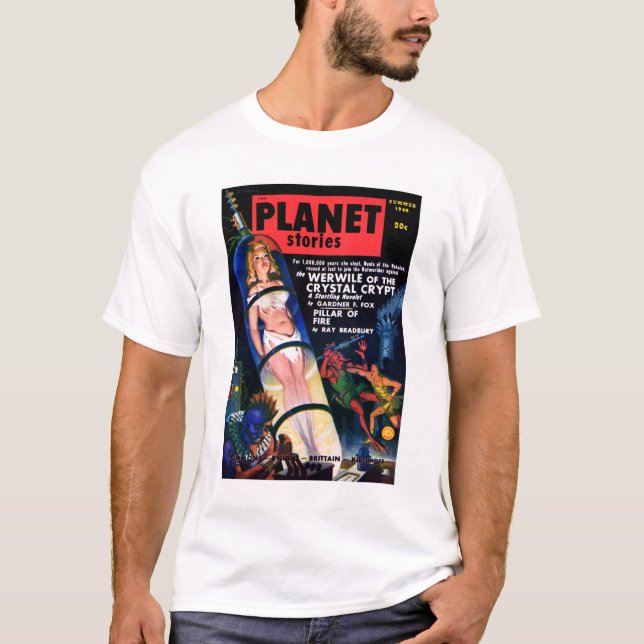 Planet Stories (Jul, 1948) T-Shirt (Front)