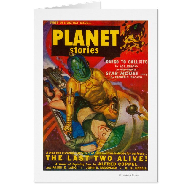 Planet Stories Magazine Cover 6 (Front)