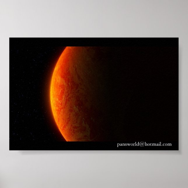 Planet - The Search Poster (Front)