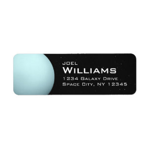 Planet Uranus Solar System Space Return Address