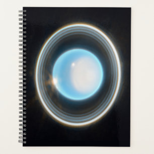 Planet Uranus with Rings JWST Image Planner