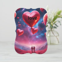 planet valentine's day card