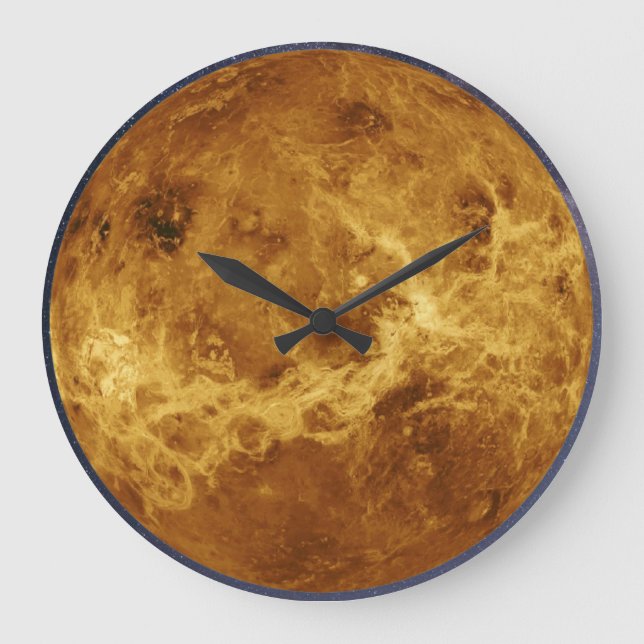 Planet Venus Large Clock (Front)