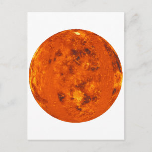 PLANET VENUS (solar system) ~ Postcard