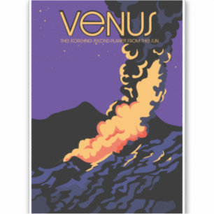 Planet Venus space art