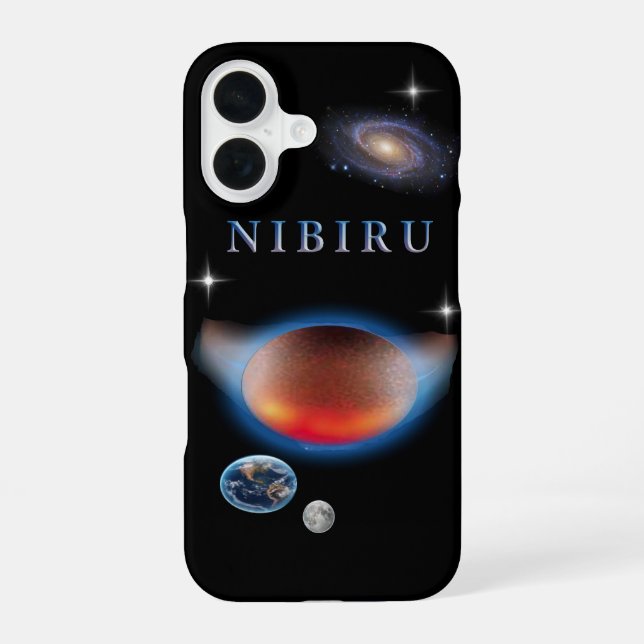 Planet X Nibiru iPhone 16 Case (Back)
