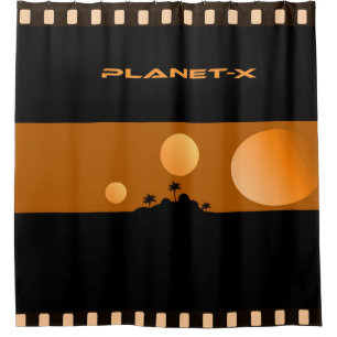 Planet X Shower Curtain
