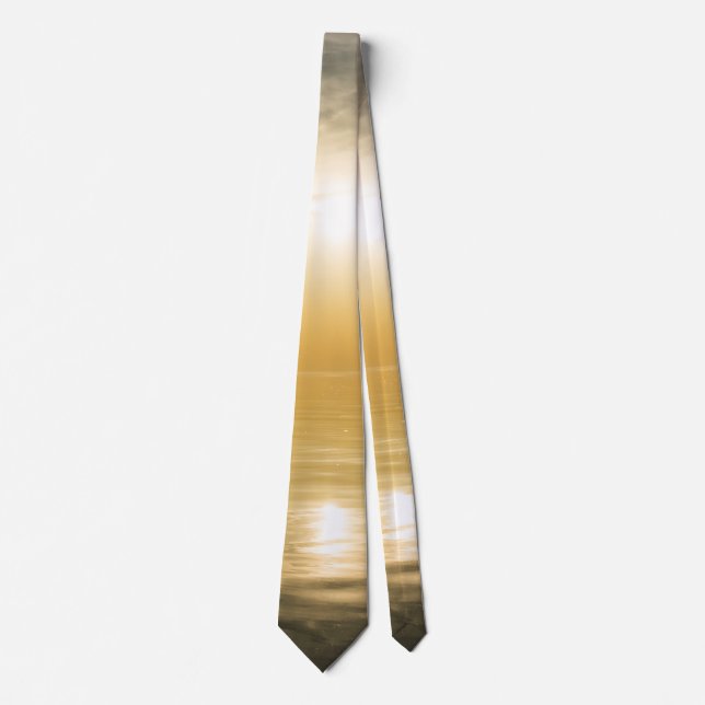 Planetarium Sunrise Neck Tie (Front)