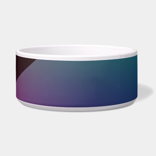 Planetary Aurora Dog Bowl (Front)