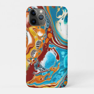 Planetary Bliss Fluid Digital Art     Case-Mate iPhone Case