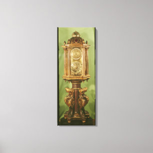Planetary clock, completed in 1520 canvas print