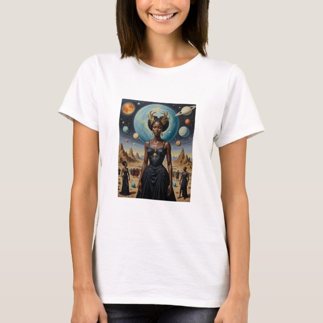 Planetary Crown Cosmic Queen Shirt (Front)