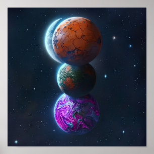 Planetary Dance Poster