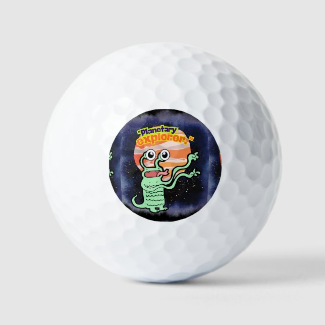 PLANETARY EXPLORER GOLF BALLS (Front)