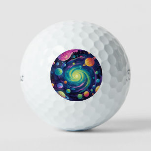 Planetary Spin  Golf Balls